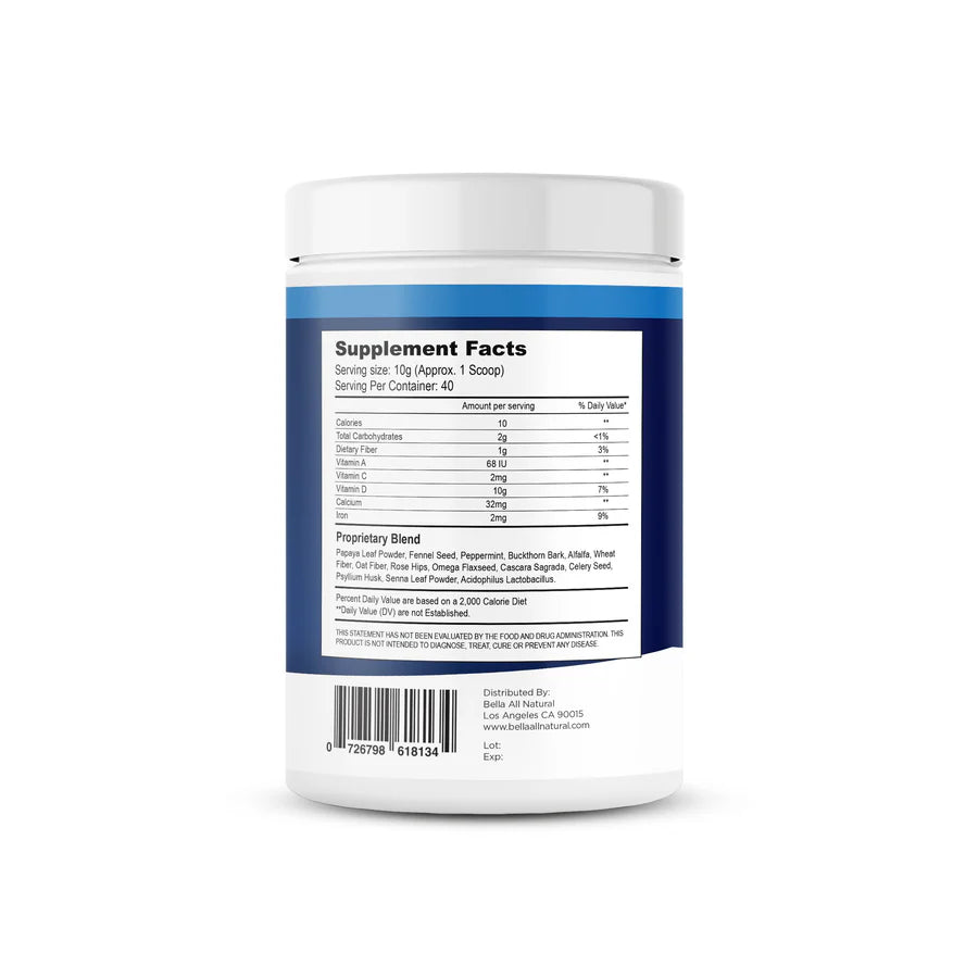 Bella All Natural - Colon Cleanse - 400grams